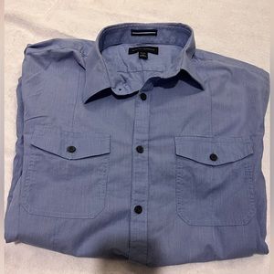 Banana Republic Mens Short Sleeve Button Up